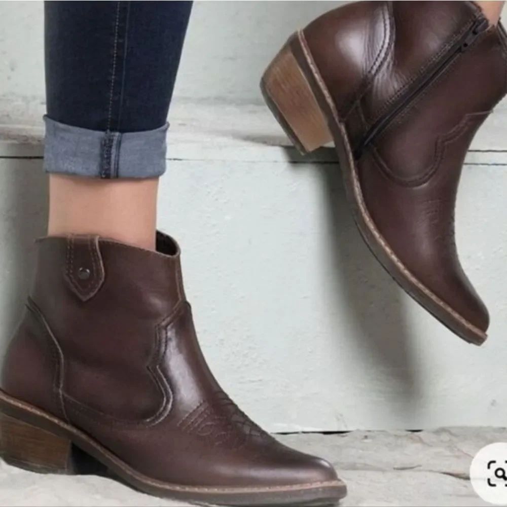 BRAND NEW SONOMA GOODS FOR LIFE ® SAN JUAN WOMEN'S WESTERN ANKLE BOOTS
